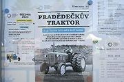 Z akce Pradědečkův traktor v Národním zemědělském muzeu v Čáslavi.