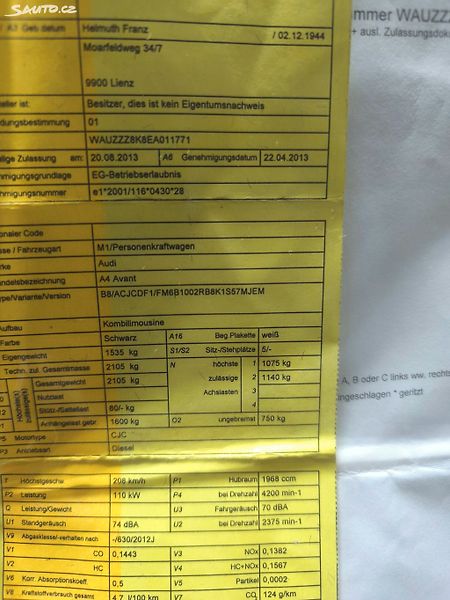 Audi A4 110KW, KRÁSNÁ,1MAJ82L,180T.KM - fotka 10 z 28