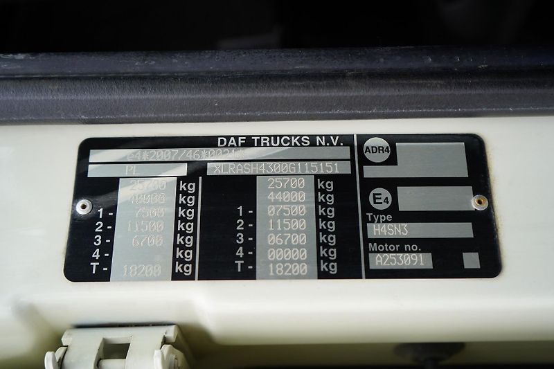 DAF XF XLRASH4300G115151 - fotka 10 z 37