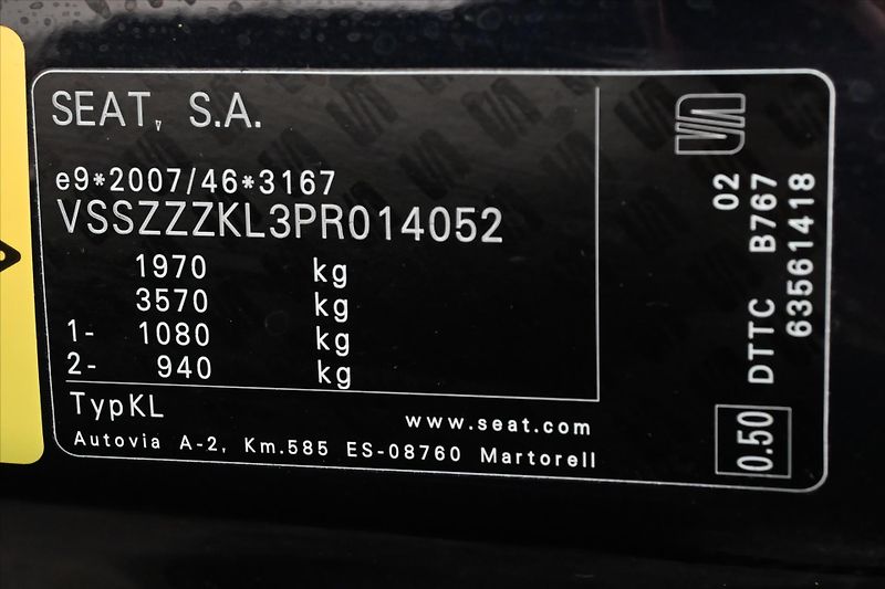 Seat Leon 2,0 TDI 110kW DSG STYLE Záruka - fotka 12 z 30