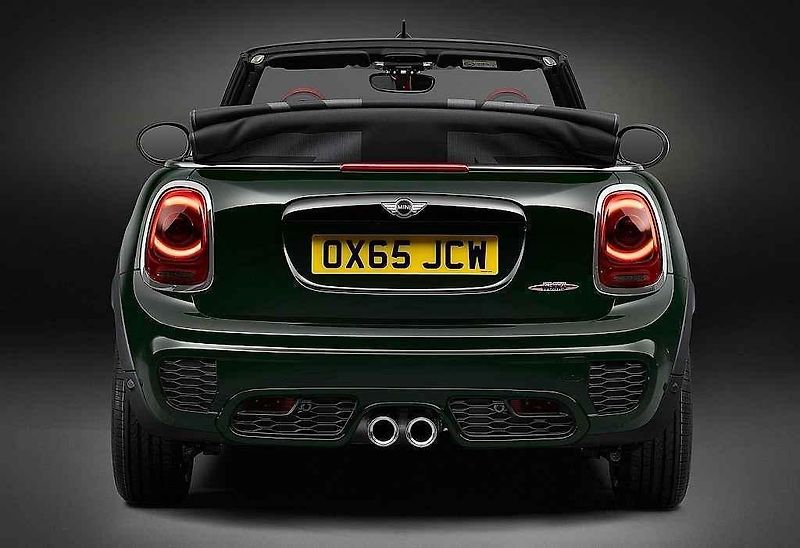 Mini John Cooper Works Convertible.