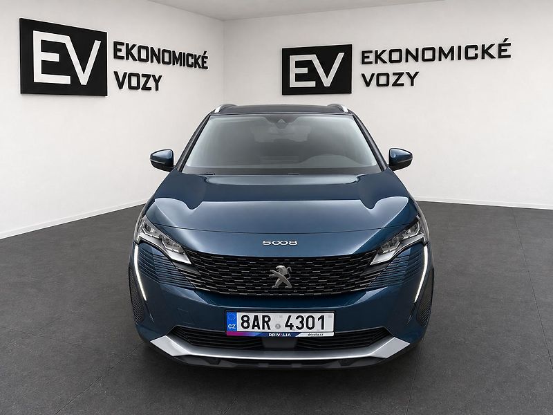 Peugeot 5008 (2021) ALLURE 1.2i,ČR,ZÁRUKA,7 MÍST - fotka 1 z 9