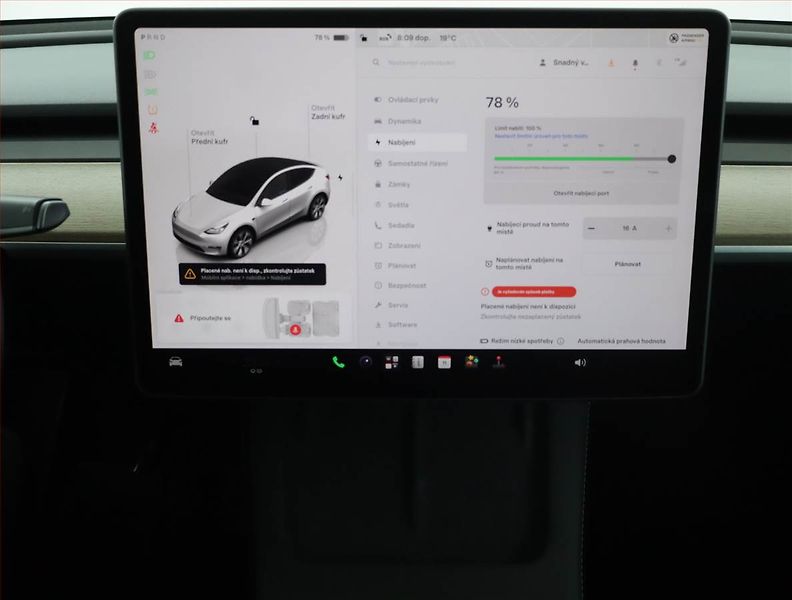 Tesla Model Y (2023) Long Range AWD 79kWh, SoH 86% - fotka 11 z 20