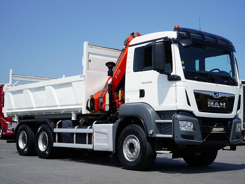 MAN TGS (2019) 33.420 / E 6 / WYWROTKA + HDS  - fotka 42 z 62