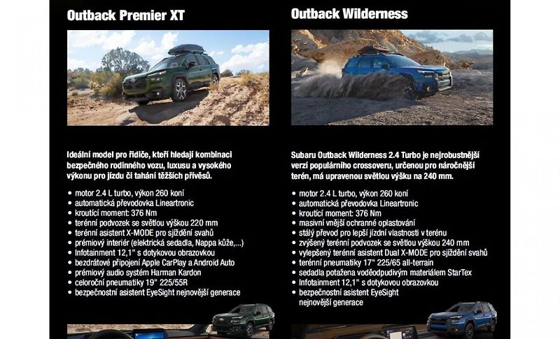 Subaru Outback 2026 260 Koní automat NOVÝ MOD - fotka 49 z 49
