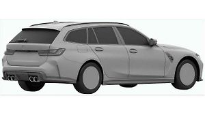 Patentové obrázky BMW M3 Touring