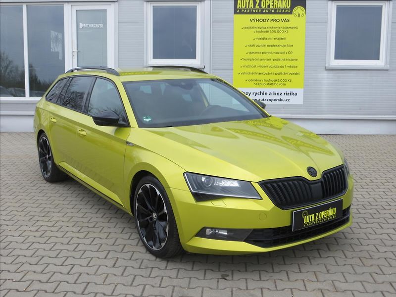Škoda Superb 2,0 TDI Sportline DSG Webasto - fotografie inzerátu