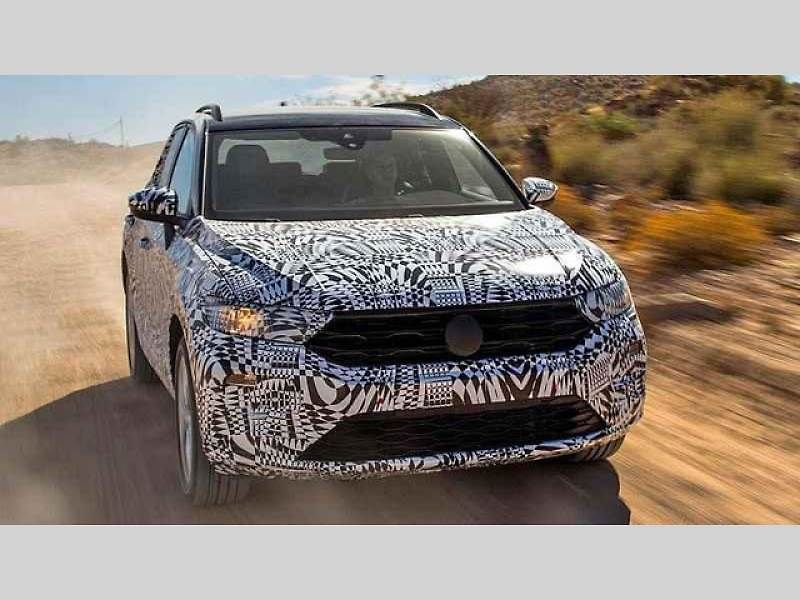Maskovaný prototyp Volkswagenu T-ROC.