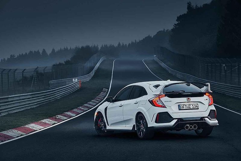 Honda Civic Type R.
