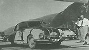 Tatra 601 Monte Carlo na rallye Interlaken.