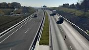 Dokončovaný západní obchvat Olomouce (D35 Křelov–Slavonín)