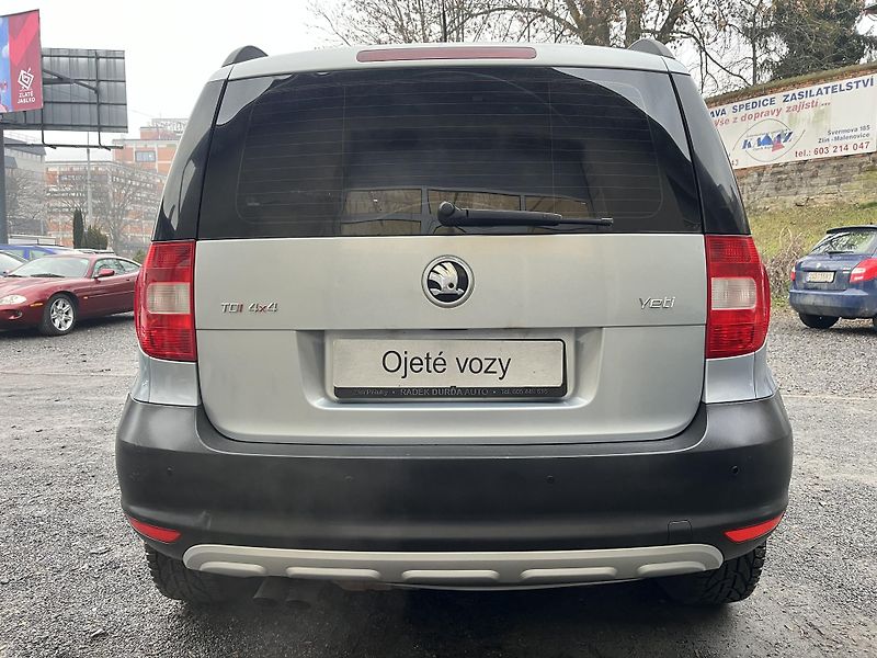 Škoda Yeti (2010) 2,0 TDi 103Kw 4X4 MAN.ČR!!! - fotka 6 z 18