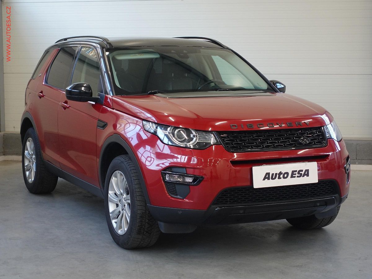 Land Rover Discovery Sport 2.0d 4x4, ČR, AT, navi, LED
