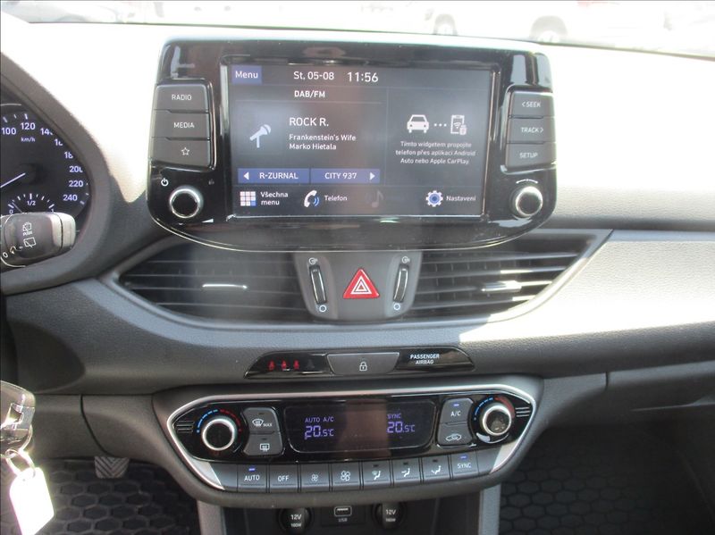 Hyundai i30 1,0 T-GDI, servis,DPH,1.maj,CZ - fotka 16 z 33