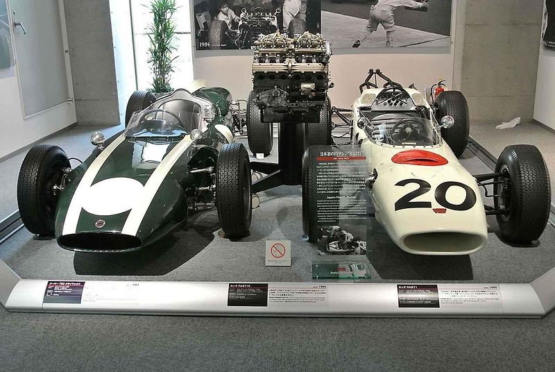 Copper T51 Climax F1, na kterém Jack Brabham v roce 1959 získal první titul mistra světa.