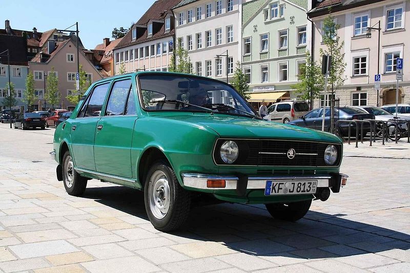 Škoda 105 se v roce 1976 stala novinkou na trhu.