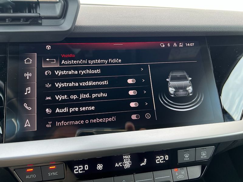 Audi A3 (2021) 1.0TFSi 81kW! 1.maj.! Navi! - fotka 29 z 35