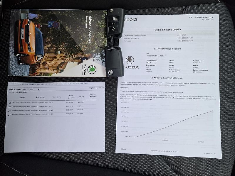 Škoda Fabia 1.0TSI Ambition,ČR,1.Majitel - fotka 48 z 50