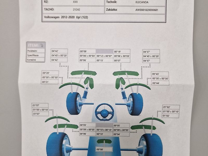 Volkswagen up! (2019) 1.0 ECO Záruka - fotka 53 z 53